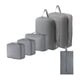 thumbnail image 1 of Bolsa de viaje de 6 piezas, bolsa de almacenamiento para accesorios de viaje, bolsa para zapatos Gris, 1 of 9