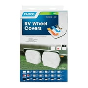 Cover,Wheel&Tire Protectors 24-26",ColWh Vinyl, Set/2 (E/F)