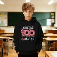 thumbnail image 4 of Vividxx Boys Hoodies 100 Days Casual Hooded Sweatshirt Fashion Letter Print Pullover Kids Athletic Soft Comfortable Outerwear For Children For Fall Winter Streetwear 2-3Years, 4 of 6