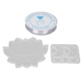 thumbnail image 2 of Silicone DIY , Silicone Pendant Casting  String Flower Shaped Smoothly Surfaces  For Decoration, 2 of 8