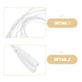 thumbnail image 3 of PTOOTP 10Ud Cable De Extensión Para LED Con Conector 2 Pines Doble Para Uso En Garajes Y Oficinas, 3 of 8