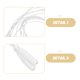 thumbnail image 3 of PTOOTP 10Ud Cable De Extensión Para LED Con Conector 2 Pines Doble Para Uso En Garajes Y Oficinas, 3 of 8