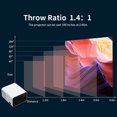 thumbnail image 2 of TOPRECIS T10 1080P Full HD Home Proyector Andriod TV Proyector, 2 of 8