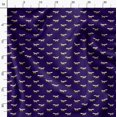 thumbnail image 3 of Soimoi Satin Silk Fabric Fox Animal Printed Craft Fabric by the Yard 42 Inch Wide, 3 of 6