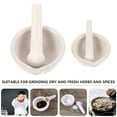 thumbnail image 5 of Pretyzoom 2Sets Ceramic Pestle and Grinding Bowl Set for Household Spices Pills and Seasoning, 5 of 7