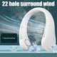thumbnail image 5 of Ventilador de cuello portátil, manos libres, recargable, sin aspas, portátil, potente y silencioso, para deportes al aire libre, oficina y viajes., 5 of 13