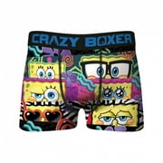 Spongebob Squarepants Heat Men's Underwear Boxer Briefs-XLarge (40-42)