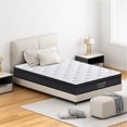 thumbnail image 4 of SogesPower 10inches Thickness Hybrid Mattress Gel Memory Foam-Twin, Black, 4 of 10