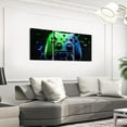 thumbnail image 3 of Hieng Green Gamer Canvas Wall Hieng Geometric Games Controller Wall Decor Prints Home Hiengwork for Living Room Bedroom, Video Gaming Wall Painting Posters, Kids Boys Girls Room Decor, 3 of 6