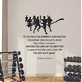 thumbnail image 2 of Wants You To Quit Marathon Running Motivation Quote Wall Sticker Art Decal for Girls Boys Room Bedroom Gym Studio Garage House Fun Home Decor Stickers Wall Art Vinyl Decoration Size (10x10 inch), 2 of 3