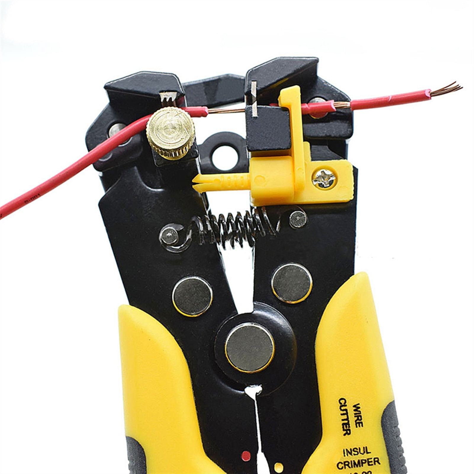 Pliers 5-in-1 Automatic Wire Stripper Cable Cutter Multitool Wire Stripping Tools Crimping Pliers Cable Crimper 0.2-6.0mm² ,Durability That Lasts