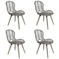 thumbnail image 1 of vidaXL Chaises de Salle à Manger 4 Pcs Rotin Naturel Marron, 1 of 5
