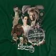 thumbnail image 2 of Labyrinth Movie Goblin King David Bowie T Shirt & Stickers (Hunter Green) Small, 2 of 6