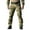 Earthy Yellow, variant on Men's Slim-Fit Tactical Work Pants with Multi-Pocket Design for Outdoor Training, Sports, and Casual Adventures (Durable & Functional),Army Green 3XL