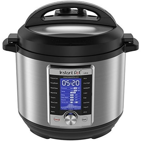 Instant Pot Ultra 6 Qt 10-in-1 Multi- Use Programmable Pressure Cooker, Slow Cooker, Rice Cooker, Yogurt Maker, Cake Maker, Egg Cooker, Sauté, Steamer, Warmer, and (Best Pressure Cooker Review)