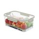 thumbnail image 2 of Fridge Organizer with Lids & Handle, Reusable Food Storage Containers Vegetable Fruit Keepers for Home/Picnic, 2 of 5