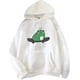 thumbnail image 1 of Sudaderas lindas para mujer Skateboarding Frog Sudadera con capucha de manga larga Tops Fokelyi WMZL-2135-31, 1 of 1