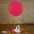 thumbnail image 7 of PMU Premium Latex Balloons - Jumbo Size Balloons for Birthdays, Wedding Parties, Baby Shower, Indoor & Outdoor Party Events & Decoration Supplies - Made in USA, 36 Inch Cherry Red, Pkg/2, 7 of 7