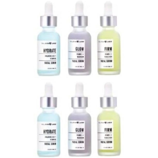 Sérum facial Valjean Labs Combo Pack Hydrate Glow Firm 30 ml x 6