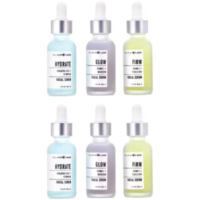 Sérum facial Valjean Labs Combo Pack Hydrate Glow Firm 30 ml x 6