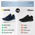 thumbnail image 6 of FitVille Extra Wide Slip on Shoes for Men, Mens Casual Walking Shoes, Lightweight and Breathable, 6 of 6
