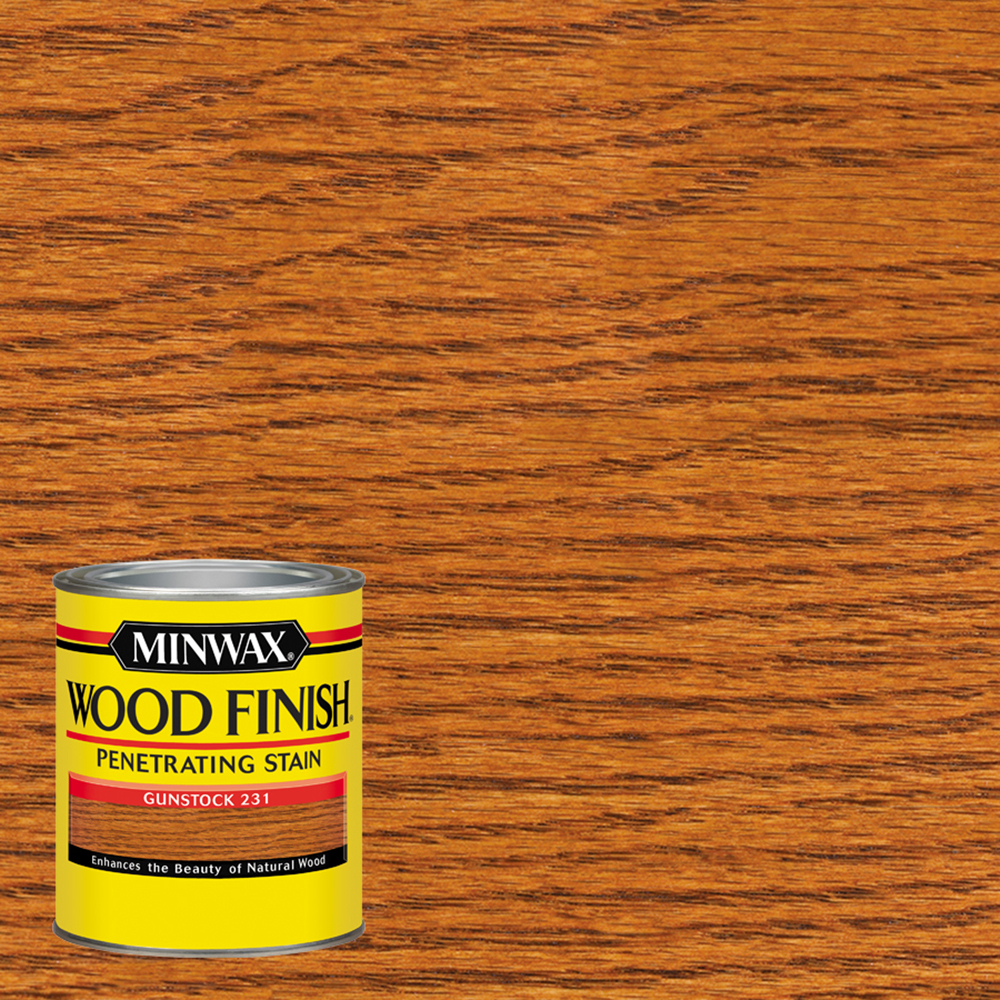 Minwax Wood Finish, Gunstock, 1 Quart