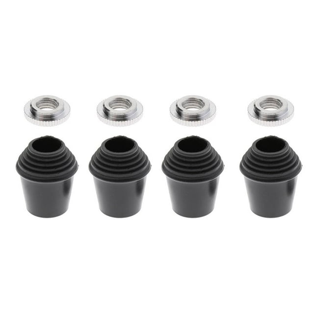 Pies para Patas de Tambor Baoblaze Piezas de patas de tom de piso 4 Piezas