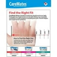 thumbnail image 4 of CareMates Vinyl-PF Examination Gloves, Large, 100 Count, 4 of 6