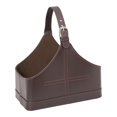 thumbnail image 1 of Elodie Fruit Gift Basket PU Leather Storage Baskets for College Appreciation Fruits S, 1 of 8