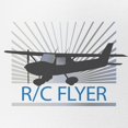 thumbnail image 2 of CafePress - RC Flyer Hign Wing Airplane - Trucker Hat - Polyester Foam Front and Nylon Mesh Weave Back, 2 of 8