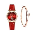 thumbnail image 2 of Nuevo reloj de pulsera de cuarzo con correa de moda para mujer, ideal para el tiempo libre, con caja de regalo., 2 of 3