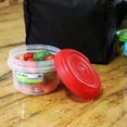 thumbnail image 2 of Compac Home 16oz Hi-Top Food Storage Containers, Red Chef, Portion Control, Dishwasher Safe, 2 of 5