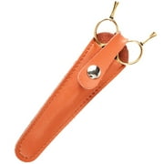 MAIF 1 Pc Single Scissor Bag Leather Scissor Case Tool Holster Pliers Belt Clip Bag Leather Sheath Color Random