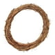 thumbnail image 3 of Corona de flores redonda para puerta de entrada para todas las estaciones. Corona de 25cm, 3 of 6