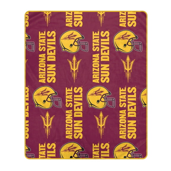 Pegasus Arizona State Sun Devils 50" x 60" Homefield Stacked Logos Ultra Soft Blanket