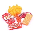 thumbnail image 4 of 80PCS Simulation Kitchen Toys For Children Cookware Bbq Pretend Cooking Play Miniature Food Kids Barbecue Set Educational Toy 27PCS(No Grill), 4 of 5