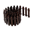 thumbnail image 2 of 5*100cm Mini Wood Creative Simulation Small Fence Home Garden DIY Decoration Coffee, 2 of 9