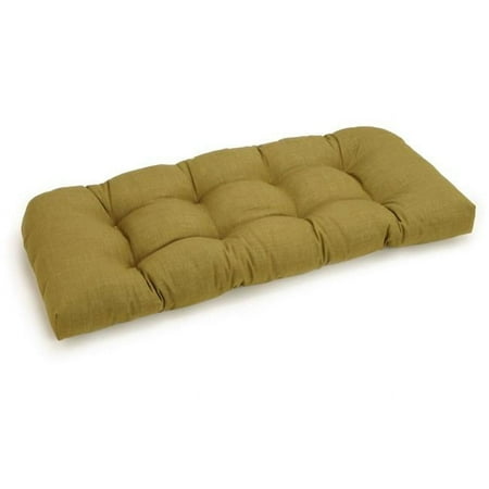 

42 x 19 in. U-Shaped Solid Spun Polyester Tufted Settee & Bench Cushion Avocado