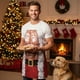 thumbnail image 4 of Delantal navideño para hombre y mujer | Corbata ajustable | Delantal de cocina de poliéster resistente a las manchas con bolsillo frontal | Estilo pareja para cocinar, hornear, asar a la parrilla y, 4 of 6