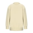 thumbnail image 5 of VerPetridure Women's Oversized Sweatshirts Quarter Zip Long Sleeve Loose Pullover Sweatshirts Heart Print Lapel Collar Lightweight Pullover Tops Fall Casual Outfits, 5 of 5