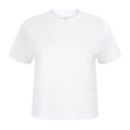 thumbnail image 1 of Skinni Fit Womens Cropped Boxy T-Shirt, 1 of 6