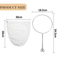 thumbnail image 2 of 2 traditional underwire Thai tea filter, reusable coffee filter, 2 of 6
