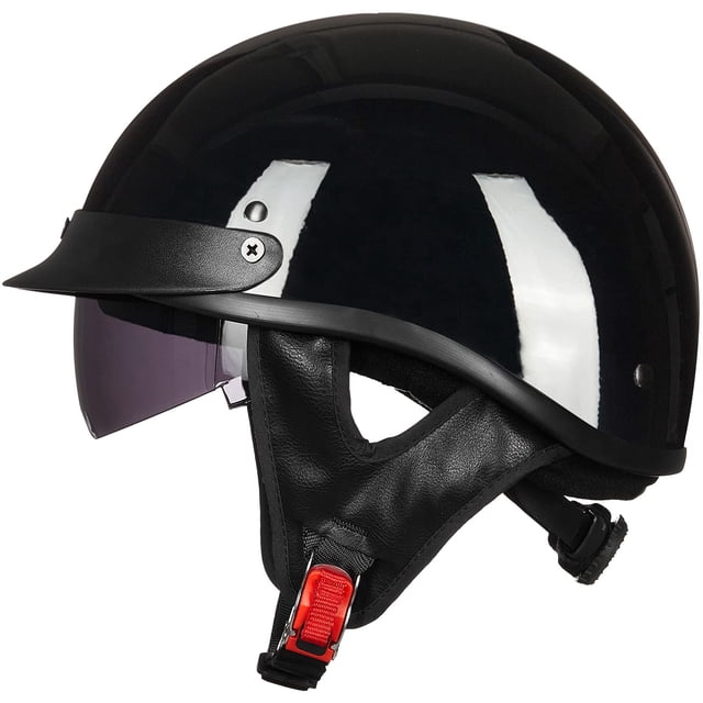 Parasol ILM modelo 205V para moto, semicasco, aprobado por el DOT