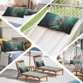 thumbnail image 5 of Coastal Ocean Queen Size Pillow Cover, Pillowcase Protectors with Zipper, Breathable Decorative Throw Pillow Case Cover, Tropical Fish Sea Animals Seaweed Green Pillow Shams for Couch Sofa 20x30Inch, 5 of 8