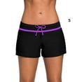 thumbnail image 4 of Traje de baño Naiovety Ajustable Sólido Negro Púrpura S, 4 of 6