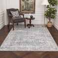 thumbnail image 3 of KUETH 9'X12' Vintage Area Rugs Machine Washable Rugs for Living Room, Non Slip Flat Pile Rug with Rubber Backing, Boho Rug for Entryway Bedroom Dining Room Home Office, 3 of 3