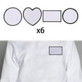 thumbnail image 1 of s en para Impresión Por Sublimación Coser en Hierro en Transferencia de Calor Insignia de Apliques de Bricolaje de Sublimación Red , Conjunto B BLESIY Parche de sublimación, 1 of 8