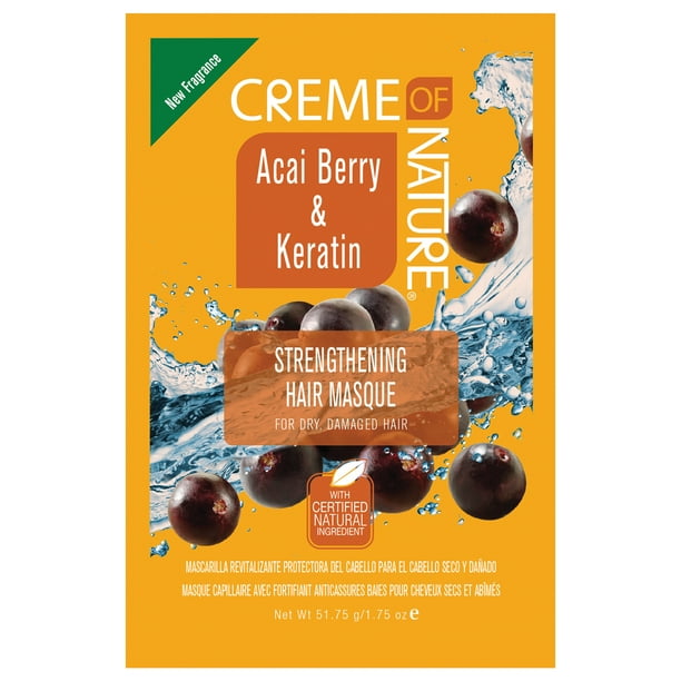 Crème of Nature 12 Oz. Argan Oil Acai Berry & Keratin Hair Mask