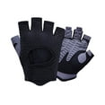 thumbnail image 2 of Breathable Half Finger Workout Gloves for Men and Women, Silicone Grip Weight Lifting Cycling Yoga Gym Gloves with Shock Absorption Sweat Wicking Mesh Fabric Callus Protection, 2 of 7