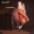 thumbnail image 3 of Wrangler Bag for Women Stylish Aztec Knitted Backpack Large Capacity for Travel Daily Use, Hot Pink, 3 of 6